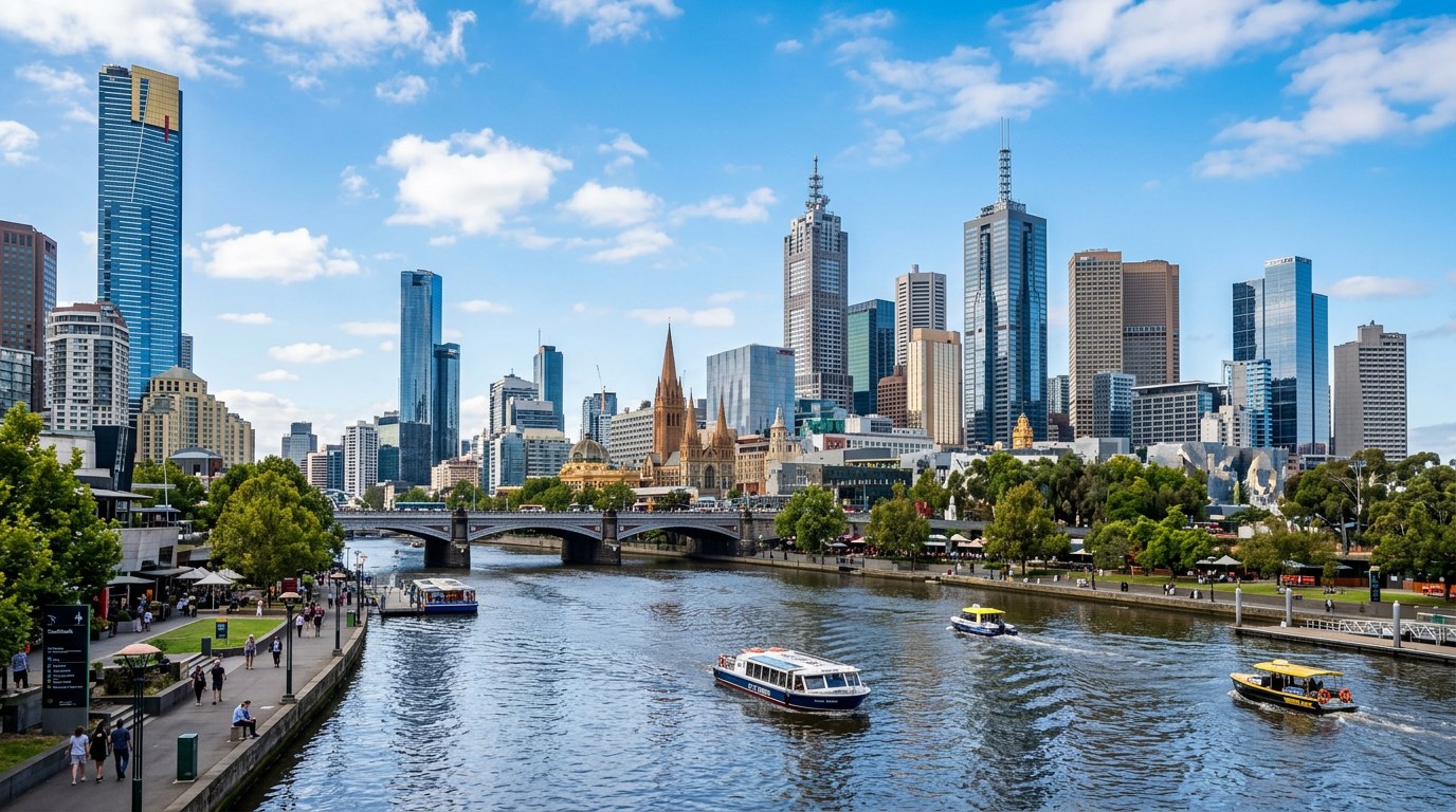 Melbourne's skyline and the Yarra River provide a beautiful backdrop for aspiring nurses seeking australian nursing.